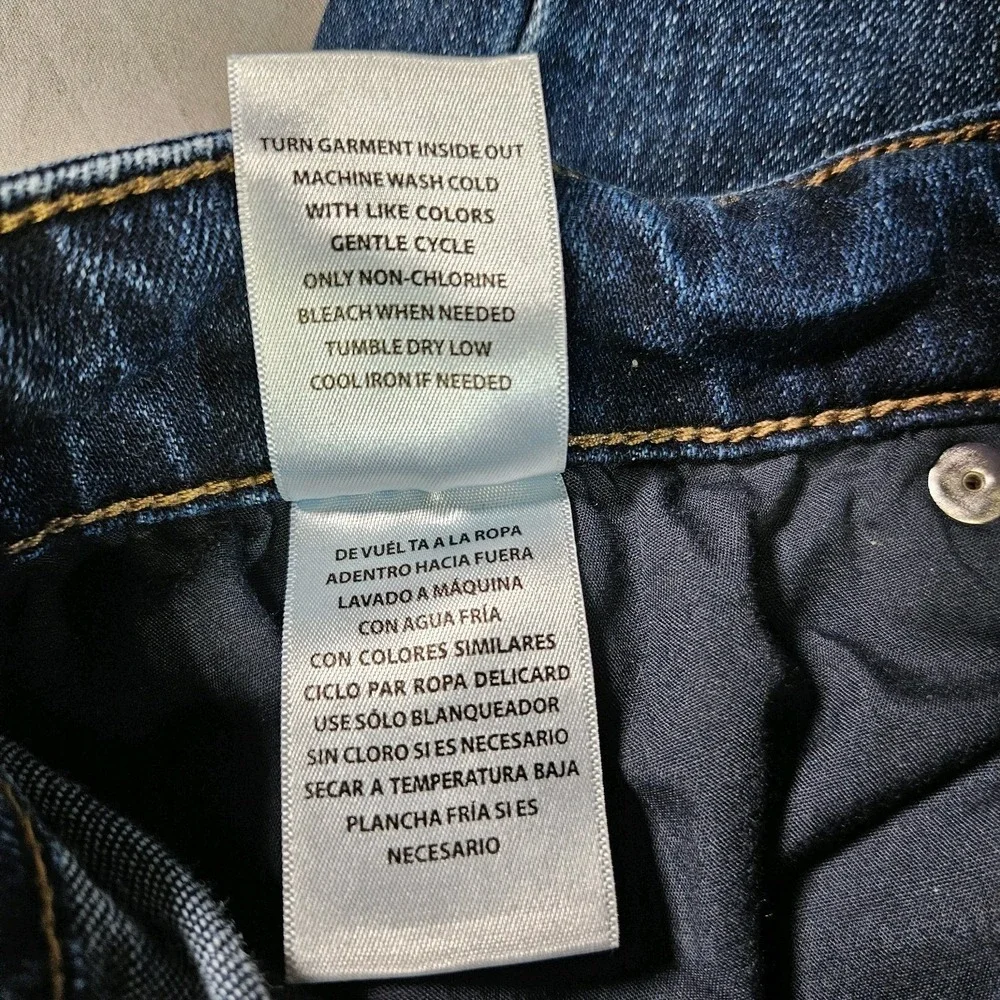 Brothers and Sons Mens Slim Straight Stretch Denim Jeans Size 34x30